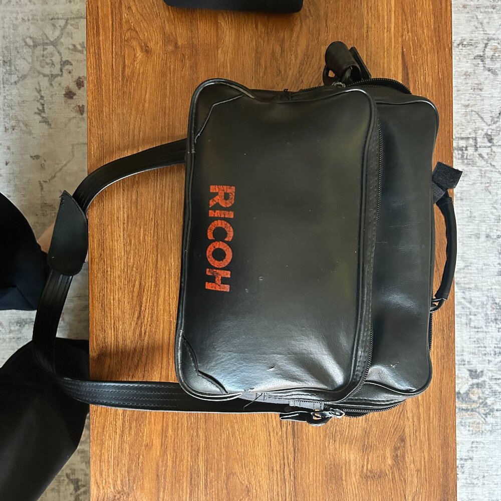 RICOH - retro camera bag, side bag, sling